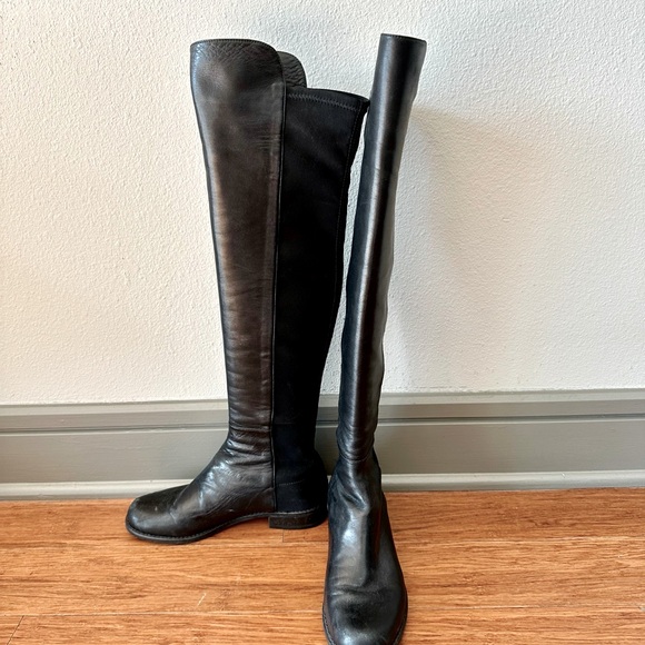 Stuart Weitzman 50 50 Boots - Picture 2 of 7